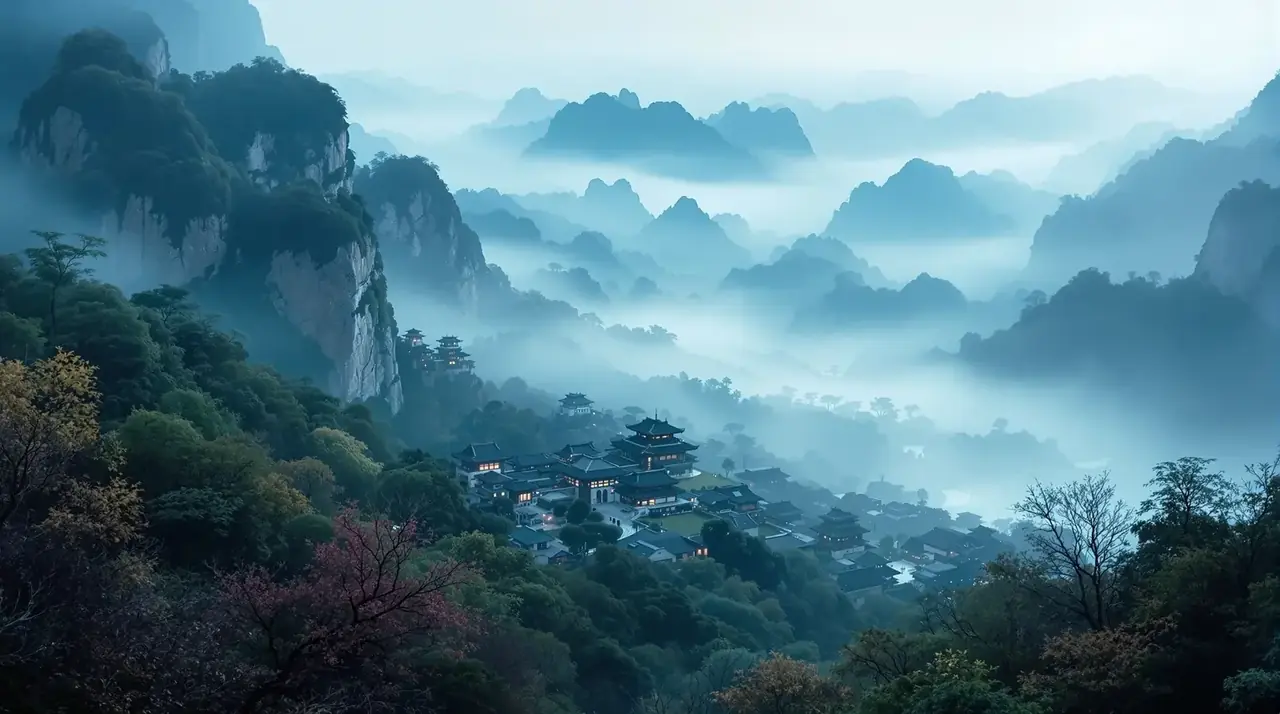 山河故梦高清背景图